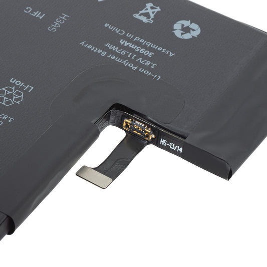 Batterie Apple iPhone 13 Pro avec intégration Flex Band BMS (sans soudure de contact)
