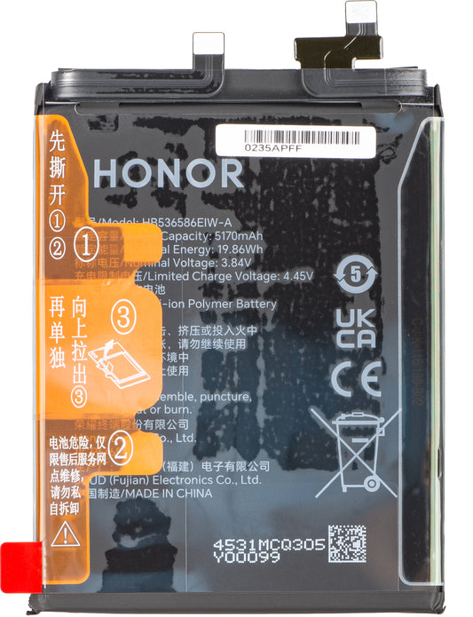Batterie Honor 400 Pro, Pack de service 0235APFF