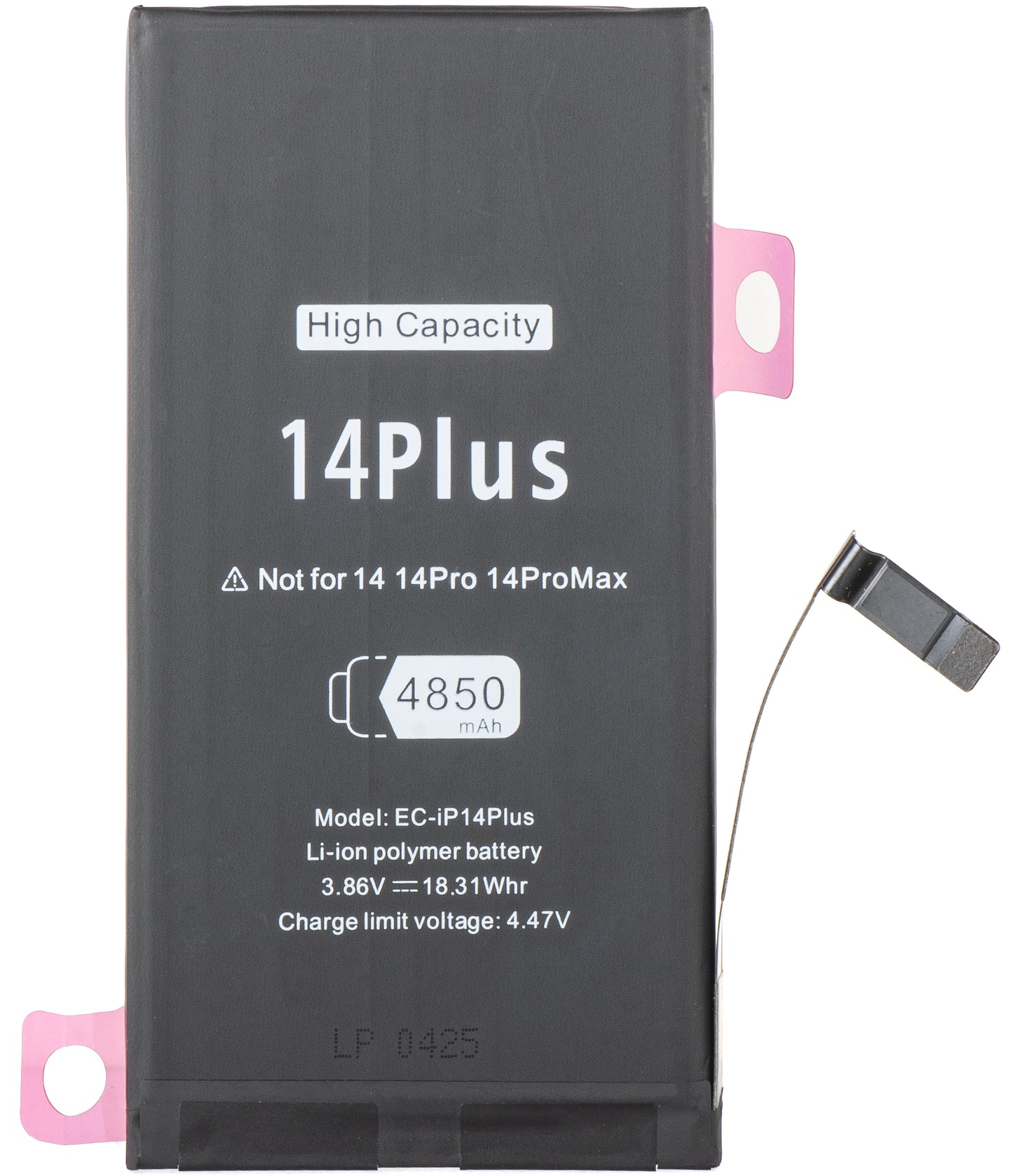 Batterie pour Apple iPhone 14 Plus, haute capacité