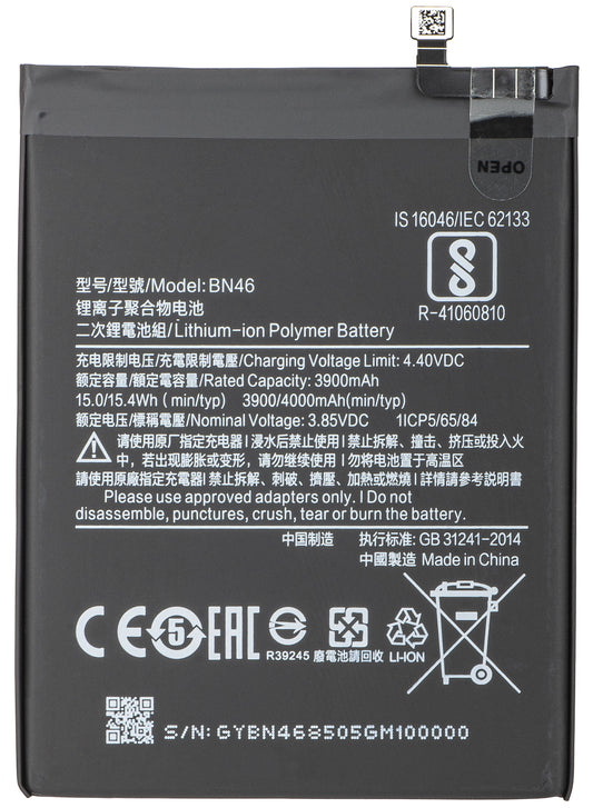 Batterie pour Xiaomi Redmi Note 8T / Note 8 / 7, BN46