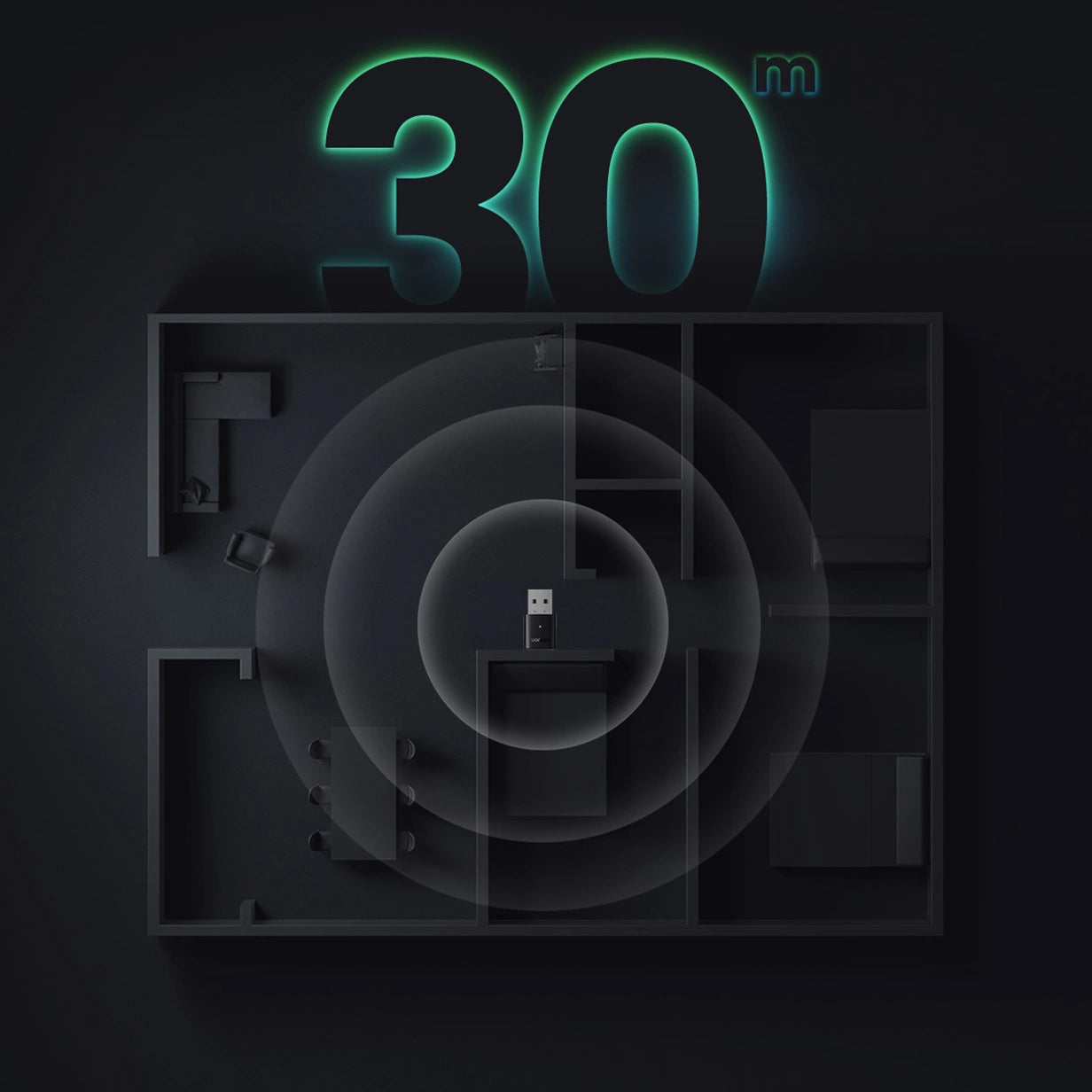 Bluetooth USB Adapter UGREEN CM390, Black