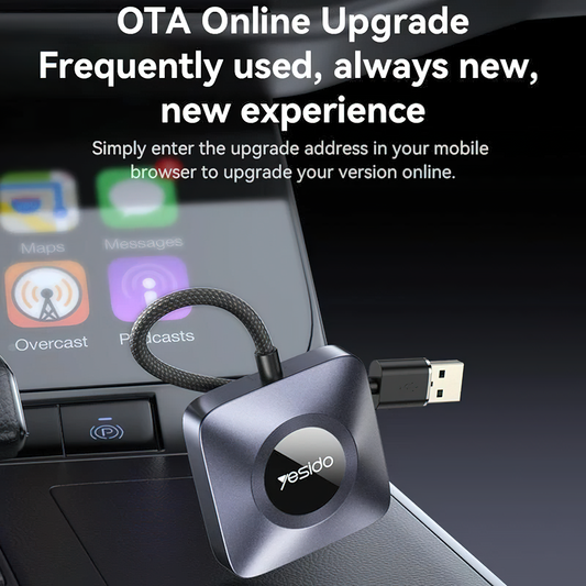 Adaptateur Carplay sans fil Yesido KM23 pour Apple iPhone Series