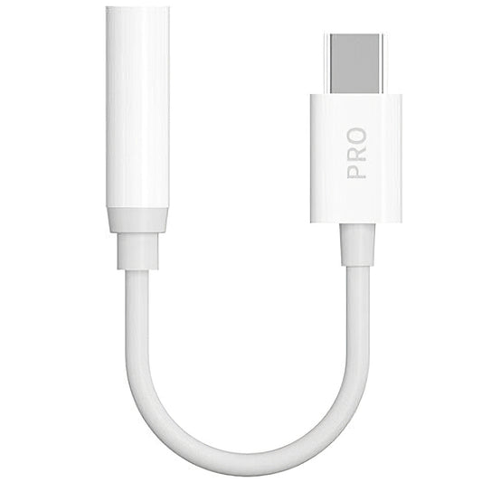 Adaptateur audio USB-C - 3,5 mm Dudao L16CPro, blanc