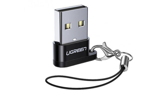 Adaptateur de Données et de Charge USB-C - USB-A UGREEN US280, Noir
