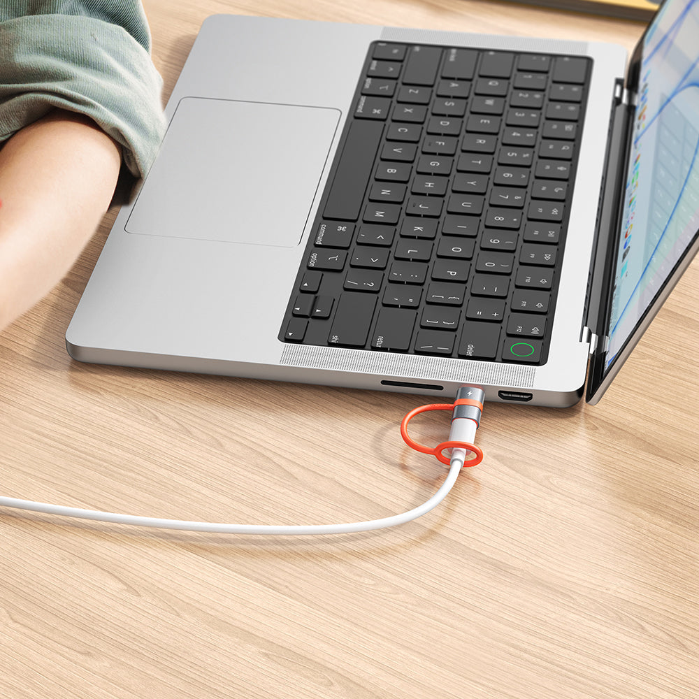 Adaptateur de Données et de Chargement Lightning - USB-C McDodo OT-5530, Gris