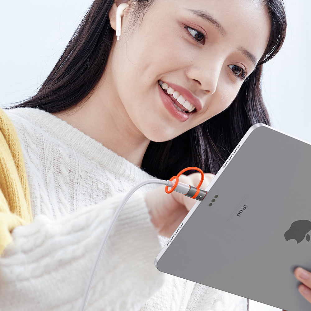 Adaptateur de Données et de Chargement Lightning - USB-C McDodo OT-5530, Gris
