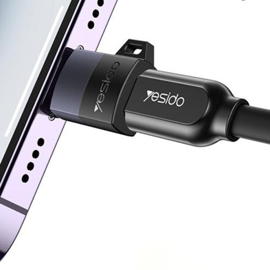 Daten- und Ladeadapter microUSB - Lightning Yesido GS30, Grau