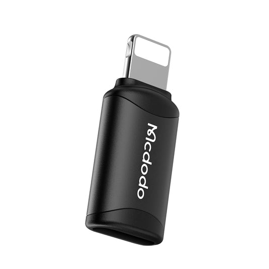 Adaptateur de données et de charge USB-C - Lightning McDodo OT-7680, Noir
