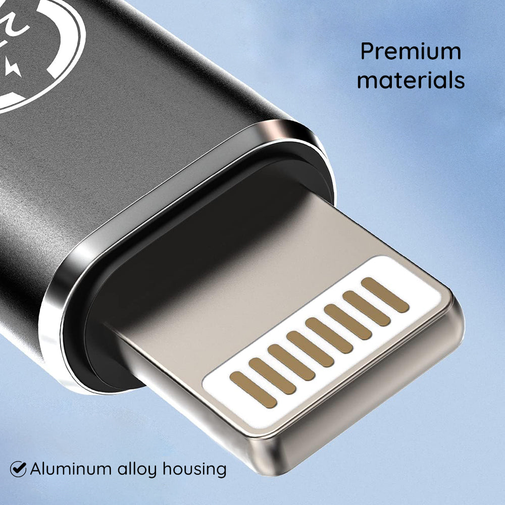 USB-C - Lightning Daten- und Ladeadapter Techsuit A11 TitanCoreX, Grau