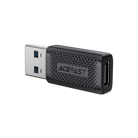 Adaptateur de Données et de Chargement USB-C - USB-A Acefast J2, Noir