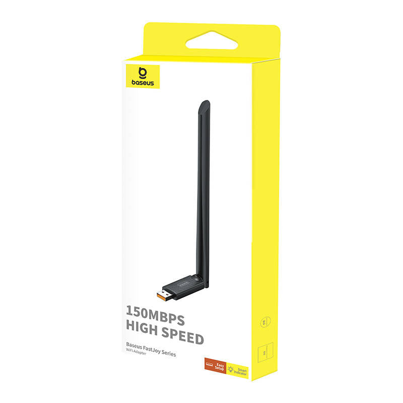 Adaptateur sans fil Baseus FastJoy, 150Mbps, Noir B01317600111-00