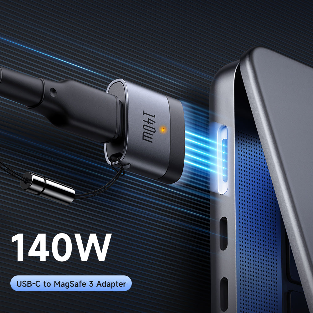 USB-C Ladeadapter - MagSafe 3 McDodo OT-6850, Schwarz