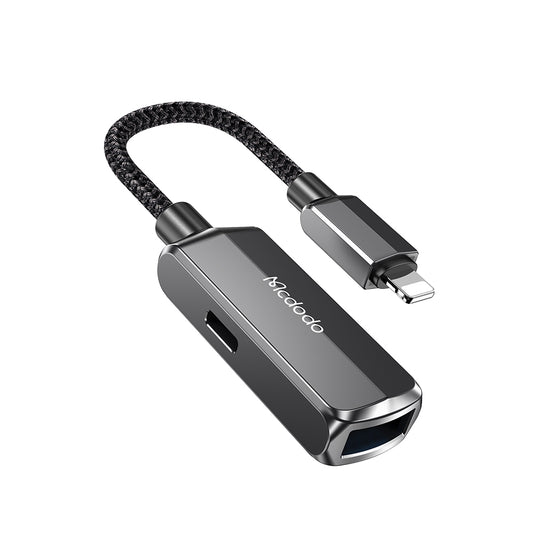 Adaptateur OTG Lightning - USB-A McDodo CA-2690, Gris