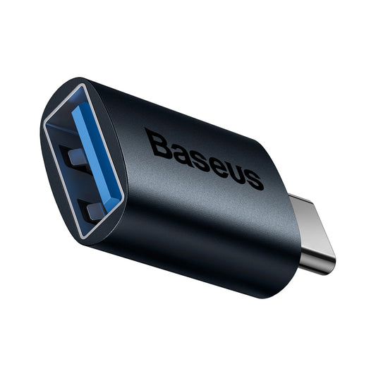 Baseus Ingenuity Adaptateur OTG USB-C vers USB-A, bleu ZJJQ000003