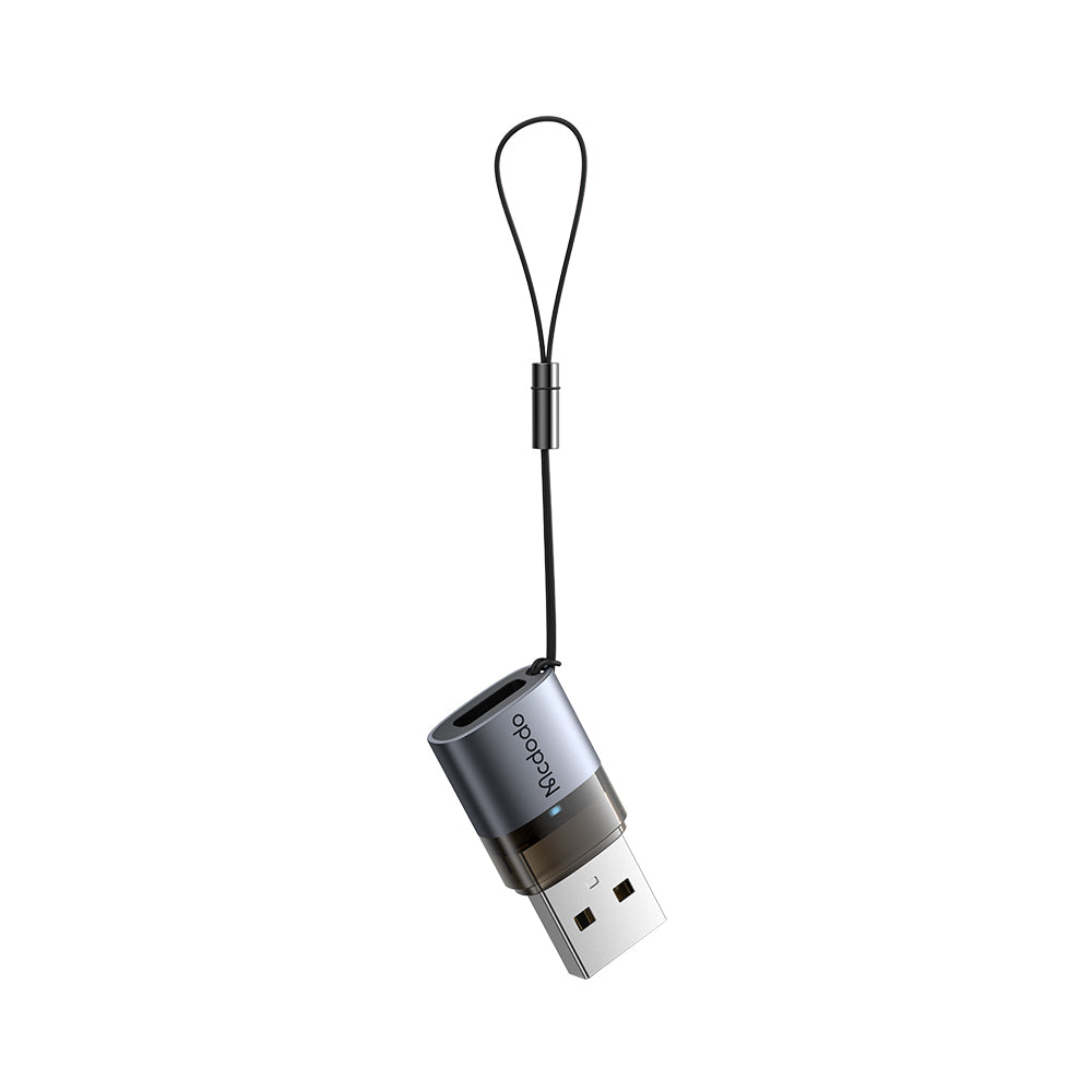 USB-C - USB-A Daten- und Ladeadapter McDodo OT-7580, Schwarz