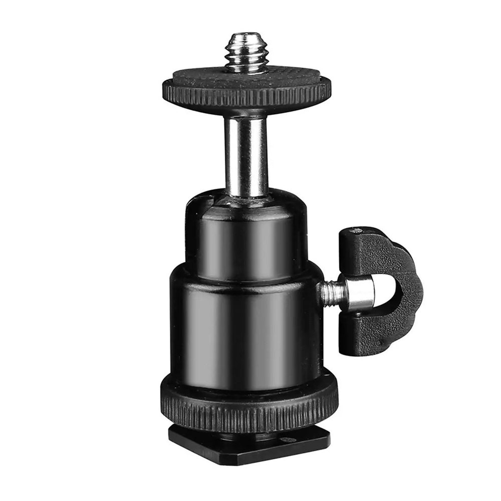 Adaptateur Patin Cold Shoe - 1/4 pouce Techsuit BH-2, Noir
