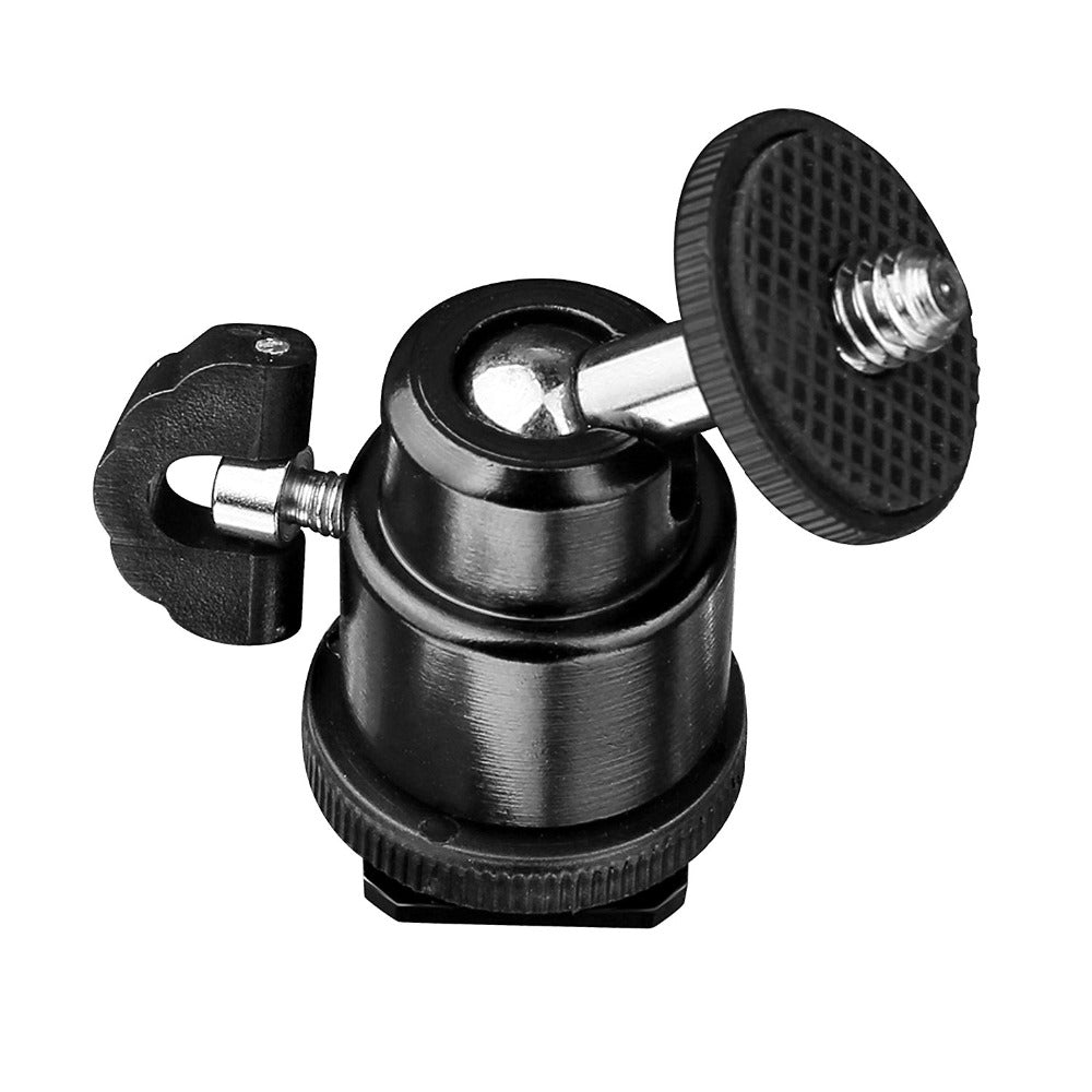 Adaptateur Patin Cold Shoe - 1/4 pouce Techsuit BH-2, Noir