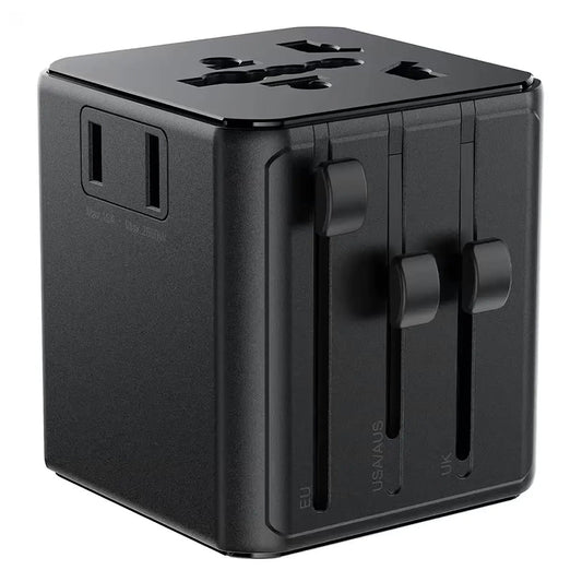 Adaptateur secteur Acefast Z11 Travel, Noir