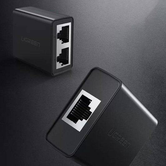 Netzwerkadapter UGREEN CM210, RJ45 - 2 x RJ45, Schwarz