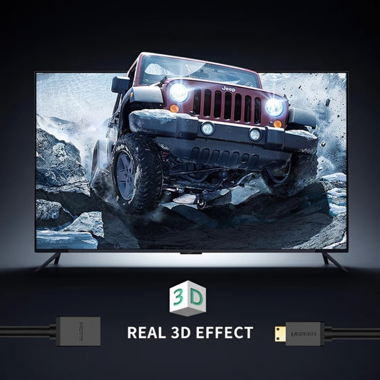 Adaptateur Vidéo UGREEN 20137, miniHDMI - HDMI, 4K, Noir