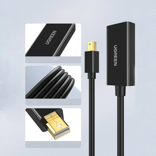 Adaptateur Vidéo UGREEN MD112, MiniDisplayPort - HDMI, Noir