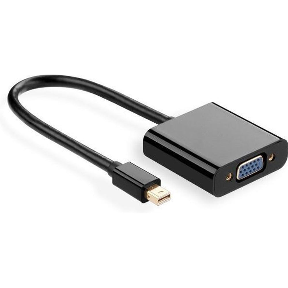Adaptateur Vidéo UGREEN, MiniDisplayPort - VGA, 1080P, Noir