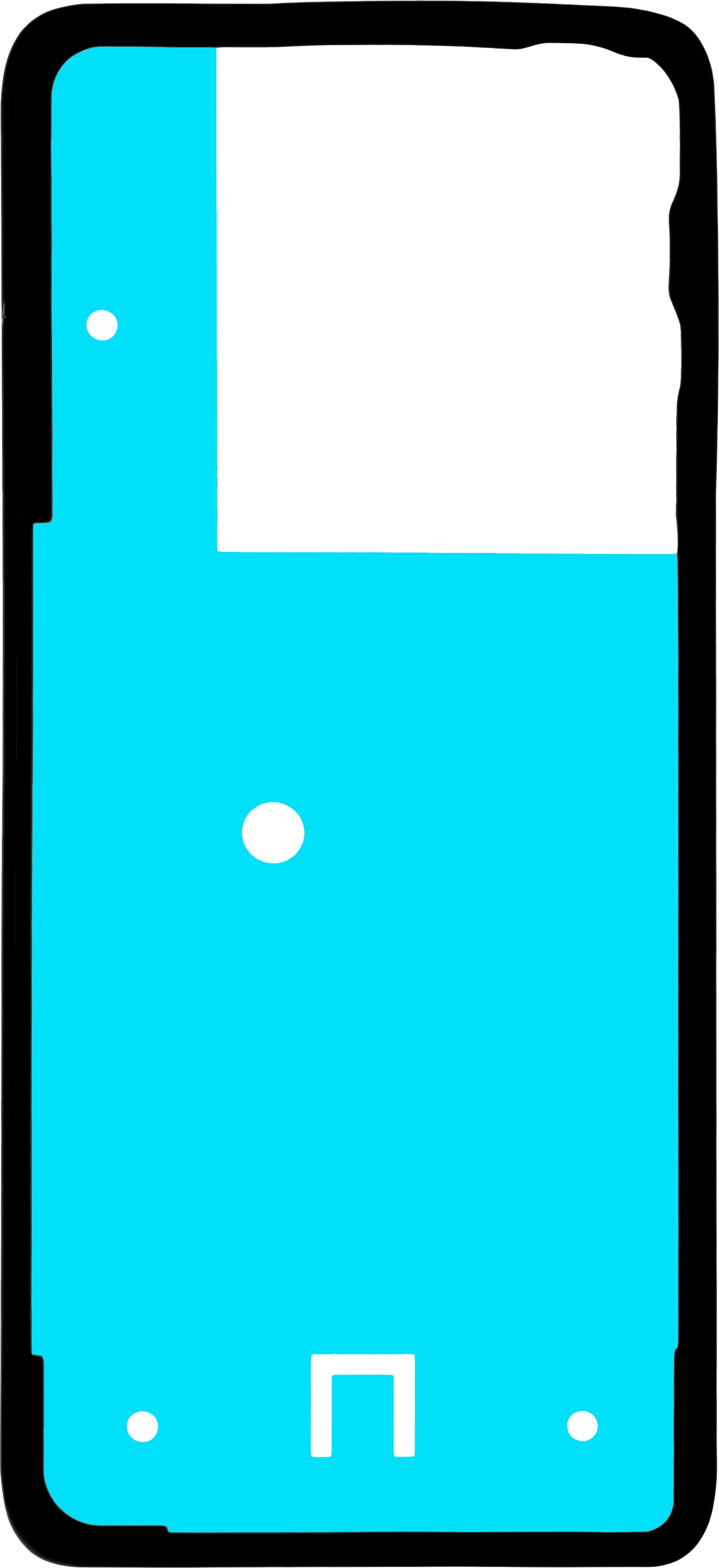 Battery Cover Adhesive for Motorola ThinkPhone 25 / Edge 50 Neo, Service Pack 5948C28389