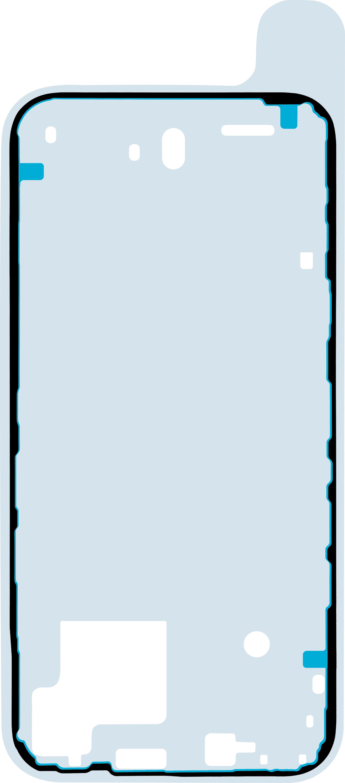 Adhésif Écran Apple iPhone 14 Plus, Service Pack 923-08093