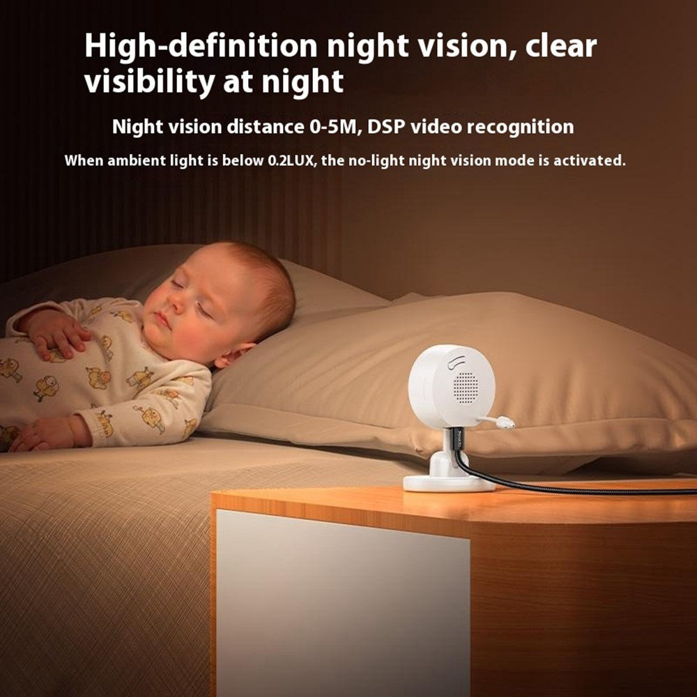 Baby Monitor Yesido KM26, Wi-Fi, Weiß