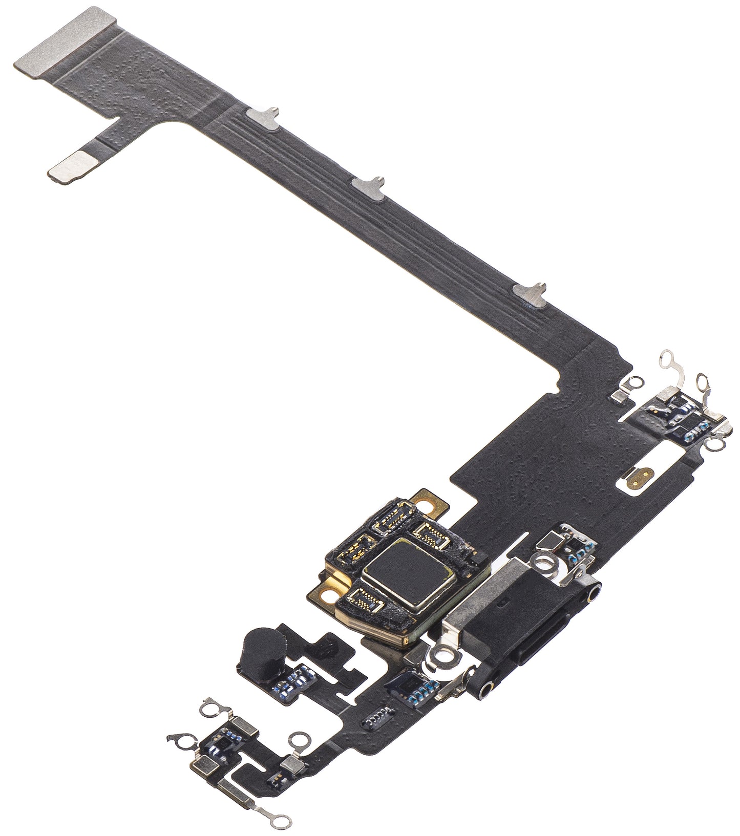 Charging Connector Ribbon Cable - Microphone Apple iPhone 11 Pro Max, Black
