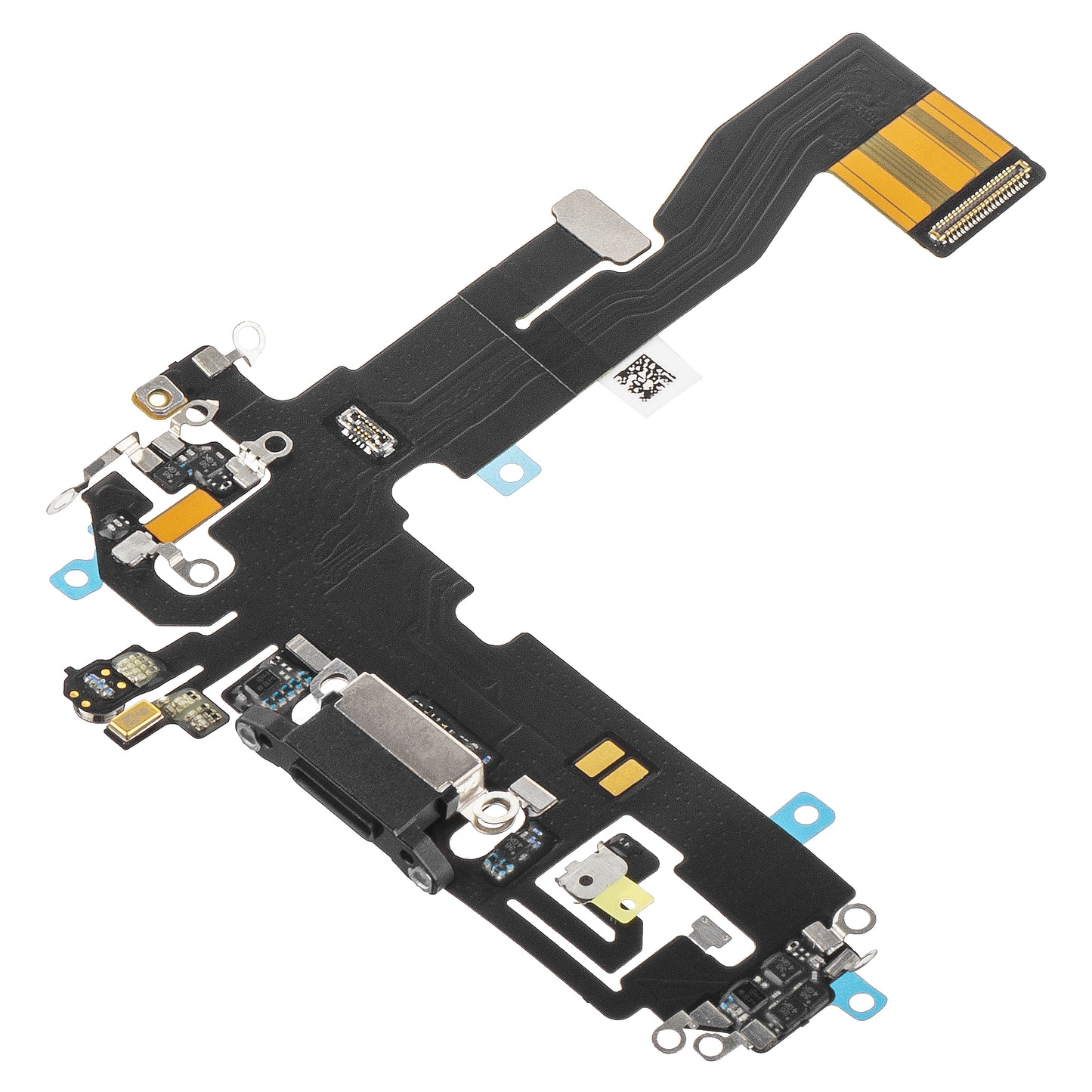 Ladekabel mit Mikrofonanschluss - Apple iPhone 12 / 12 Pro, Schwarz