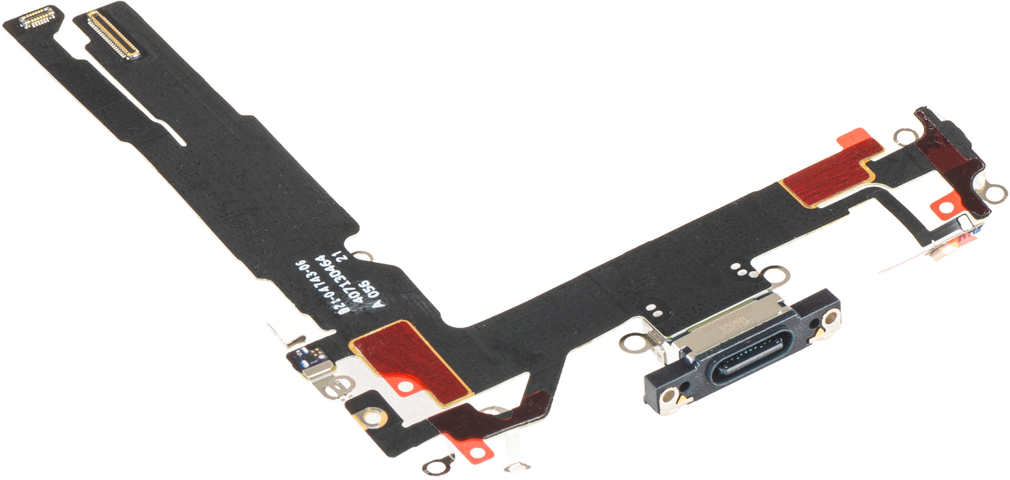 Ladekabel mit Anschluss - Mikrofon Apple iPhone 16, Schwarz