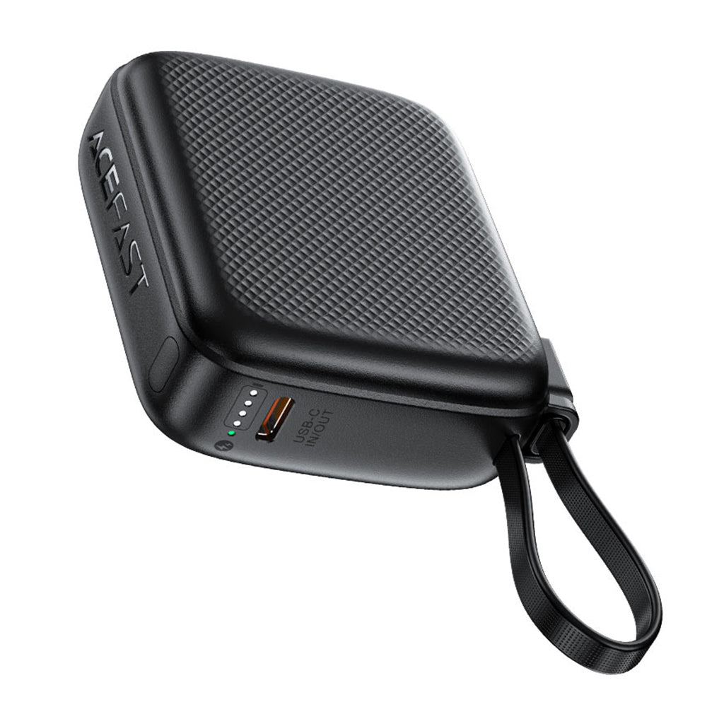Externer Akku Acefast M15, 10000mAh, 20W, PD, 2 x USB-C, Schwarz