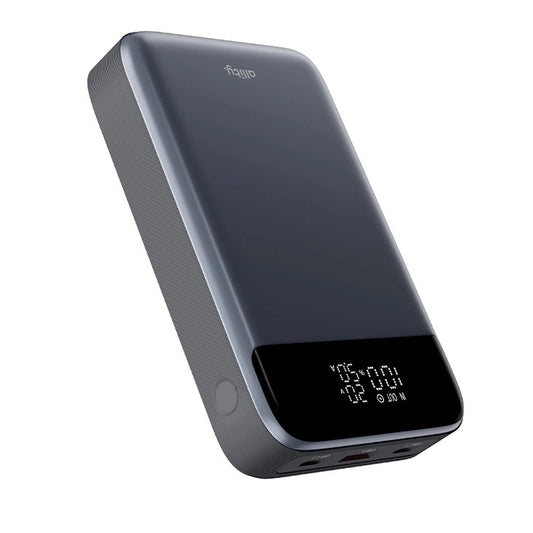 Externer Akku Allity. APB-200 PocketPower, 10000mAh, 33W, QC + PD, 1 x USB-A - 1 x USB-C, Grau