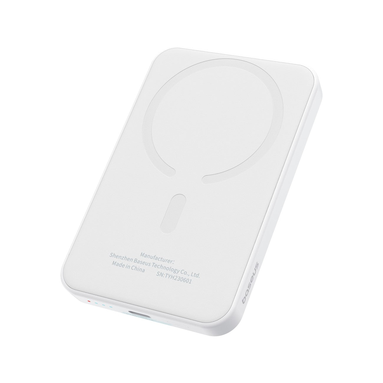 Baseus Magnetic Mini Powerbank 5000mAh | 20W PD & Qi | Weiß