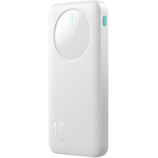 Externer Akku Joyroom JR-PBF12, 10000mAh, 12W, 1 x USB-C - 2 x USB-A, Weiß