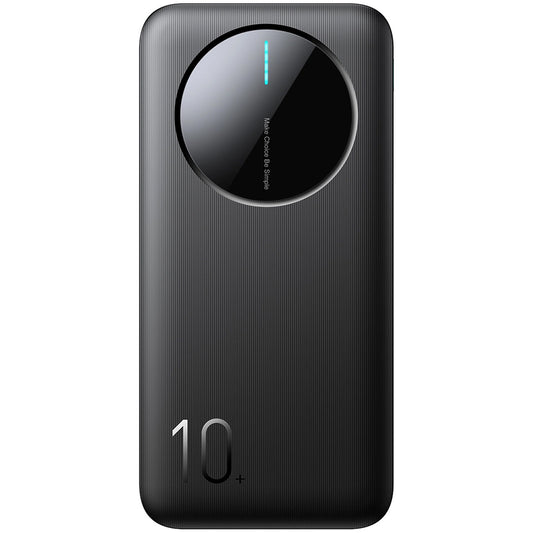 Joyroom Externe Batterie JR-PBF12, 10000mAh, 12W, 1 x USB-C - 2 x USB-A, Schwarz