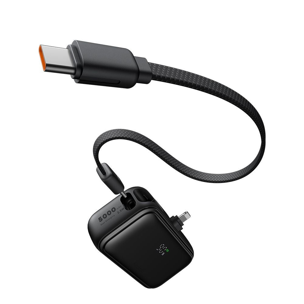 Externer Akku McDodo MC-7800 Freekit, 5000mAh, 22.5W, PD, 1 x Lightning - 2 x USB-C, Schwarz