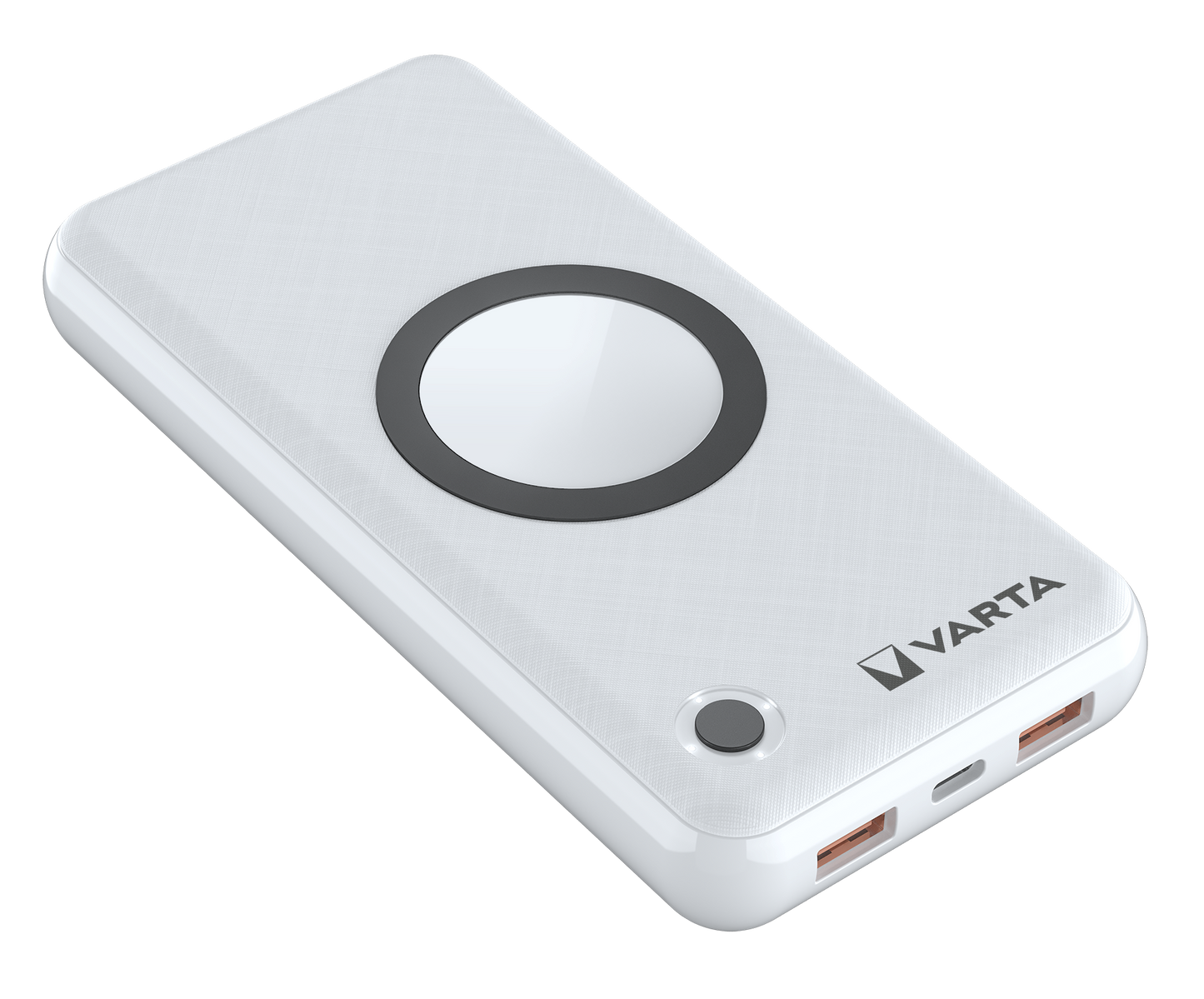 Varta Energy Wireless Powerbank 20000mAh | 18W | QC + PD | Weiß
