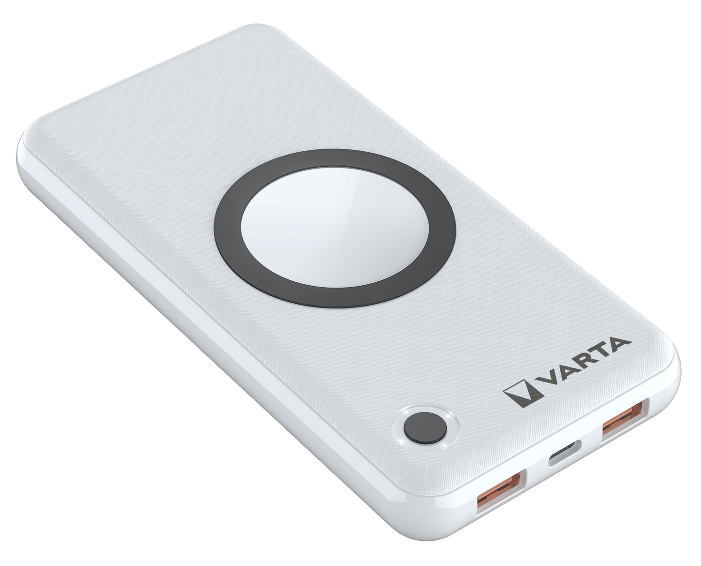 Varta Energy Wireless Powerbank 10000mAh | 18W QC + PD | Weiß