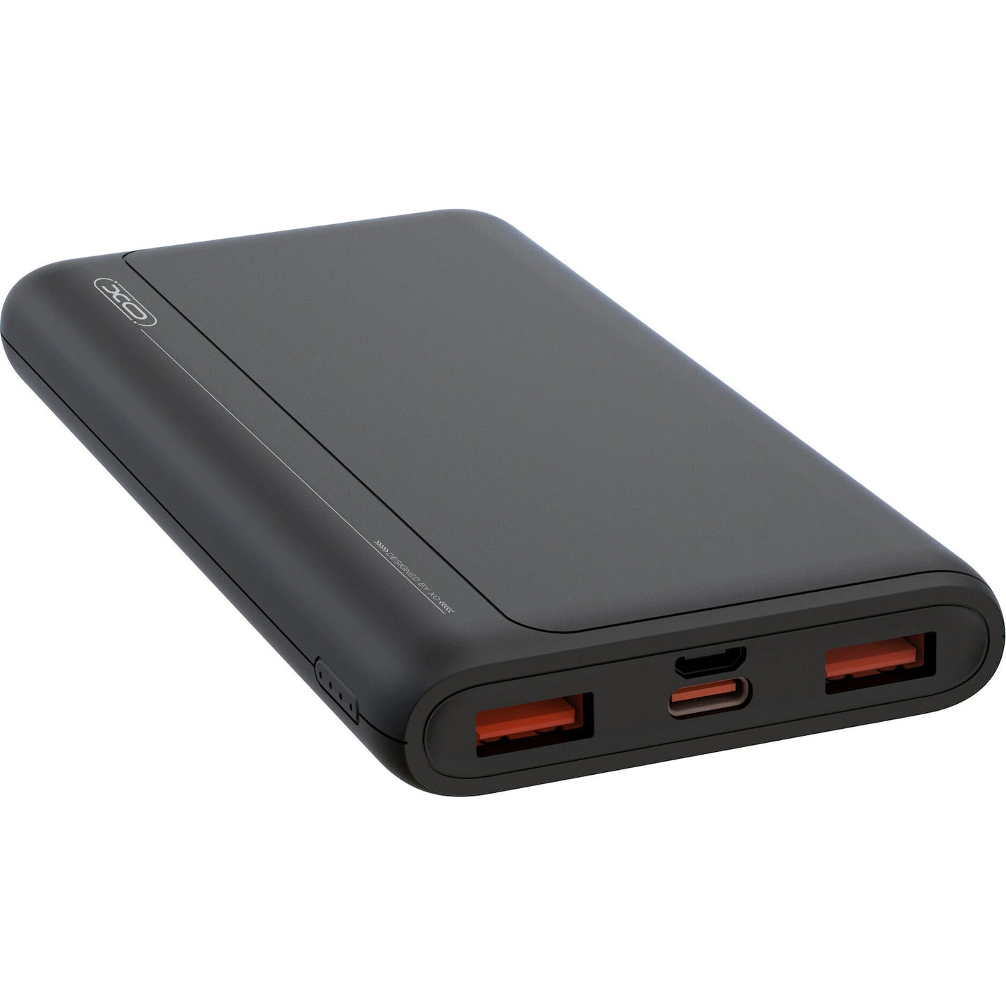 Batterie Externe XO Design PR127, 20000mAh, 22.5W, QC + PD, 1 x USB-C - 2 x USB-A, Noire