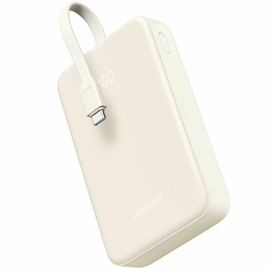 UGREEN PB505 Externer Akku, 20000mAh, 22.5W, QC + PD, 1 x USB-A - 2 x USB-C, Beige