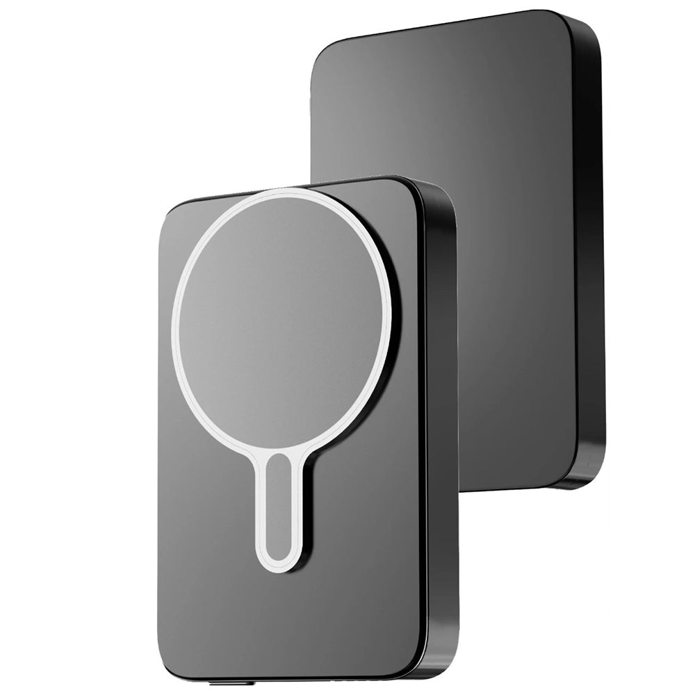 Batterie Externe Sans Fil 3MK MagSnap Go, 10000mAh, 20W, PD + FQI, 1 x QI - 1 x USB-C, Gris