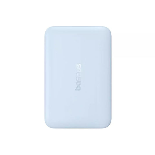Kabellose Externe Batterie Baseus EnerFill FM11 Ultra-Mini, 10000mAh, 22,5W, PD + FQI, 1 x QI - 1 x USB-C, Blau P1008210E313-00