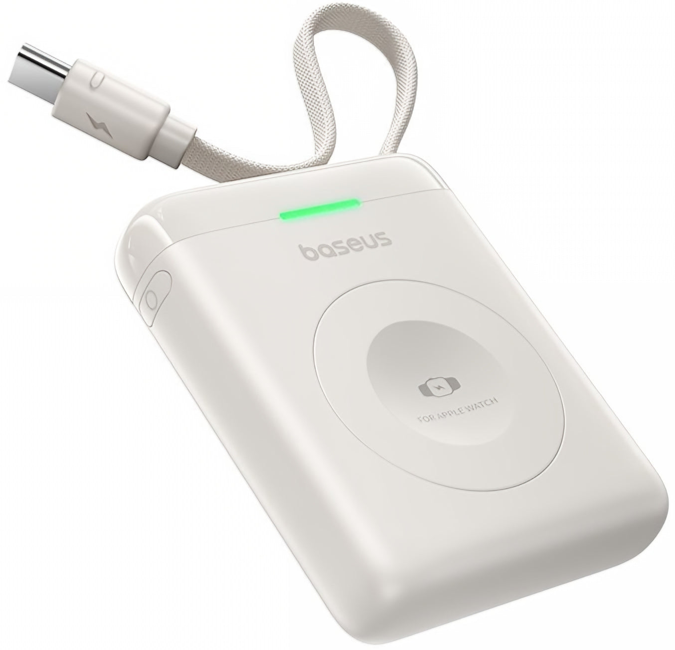 Wireless Powerbank Baseus EnerFill FW11, 1640mAh, 5W, 1 x QI, Weiß E0205302