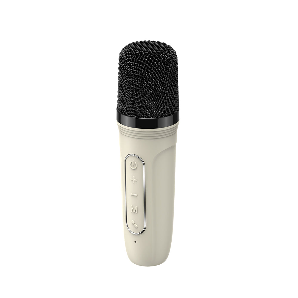 Tragbarer Bluetooth-Lautsprecher HAVIT SK819BT Karaoke, 5W, Beige
