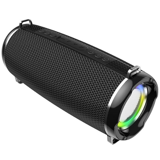 Enceinte Portable Bluetooth HOCO HC2, 2 x 5W, TWS, RGB, Noire