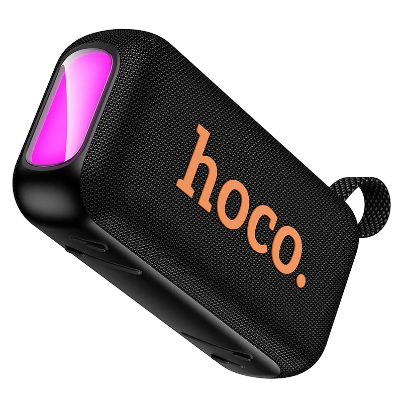 Enceinte Portable Bluetooth HOCO HC32, 2 x 10W, TWS, RGB, Noire