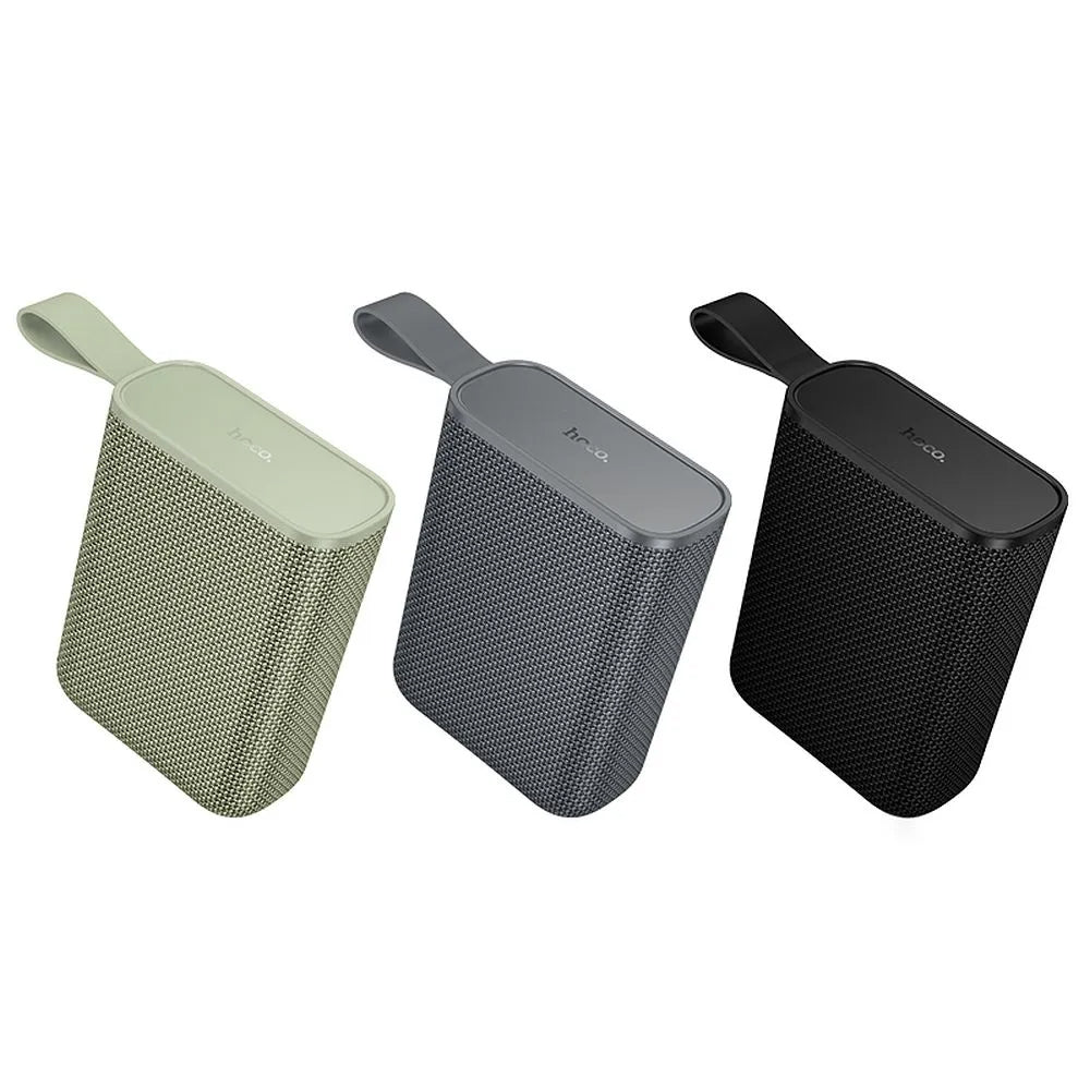 Tragbarer Bluetooth-Lautsprecher HOCO HC34, 5W, TWS, wasserdicht, Grau