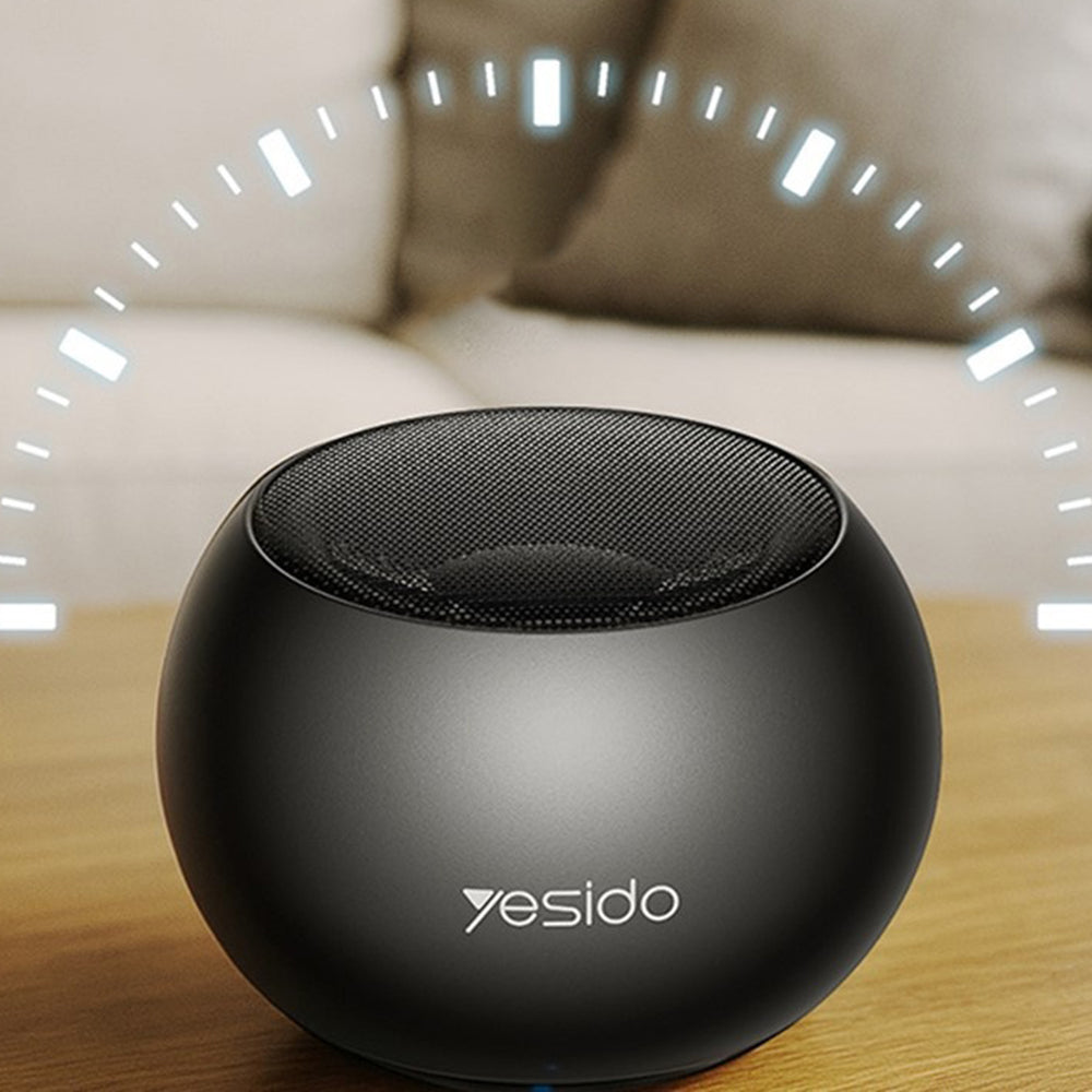 Yesido YSW33 Bluetooth Speaker, 3W, Black